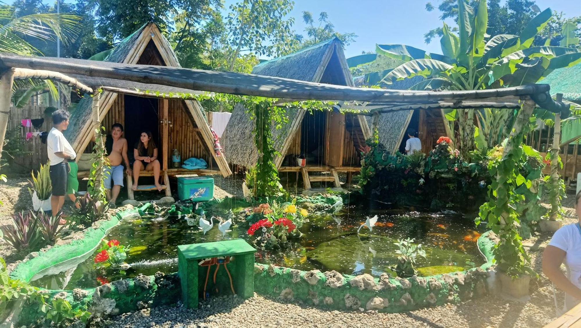 Moalboal Bamboo House / Rooms Quarto foto